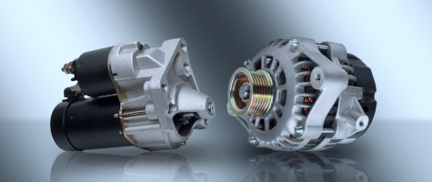 Alternator i rozrusznik